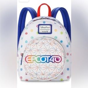 Epcot’s 40th celebration Loungefly Backpack